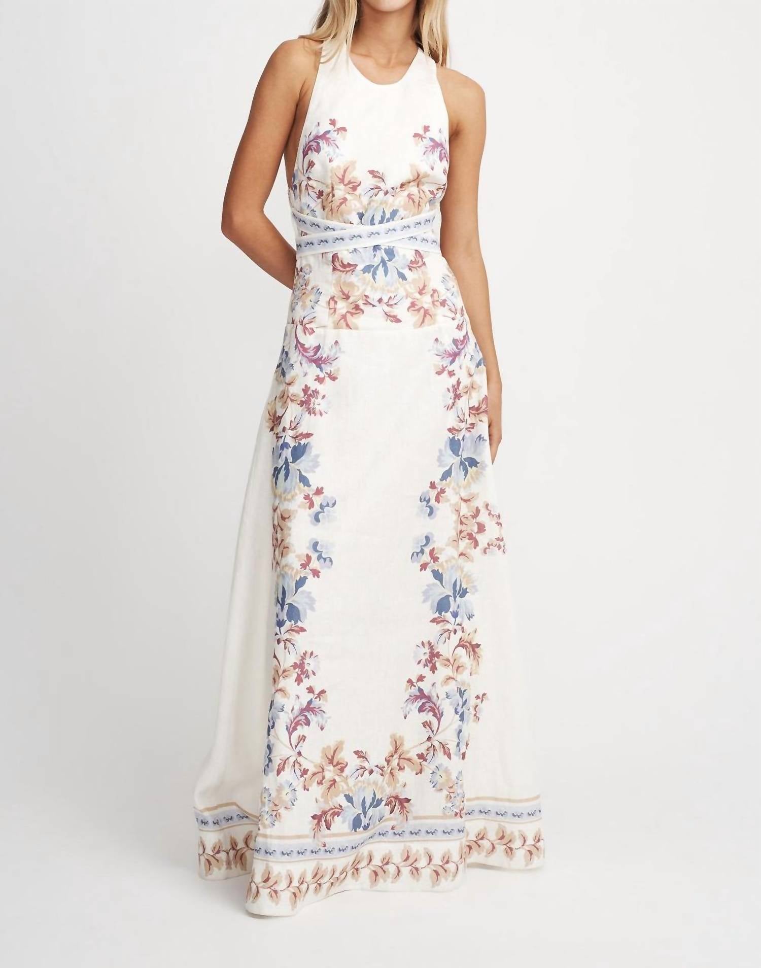 Hansen & Gretel - Alanis Linen Maxi Dress
