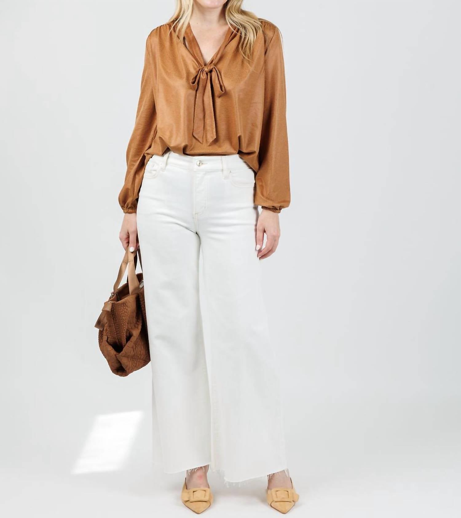 Lola & Sophie - Ellie Vegan Shagreen Top
