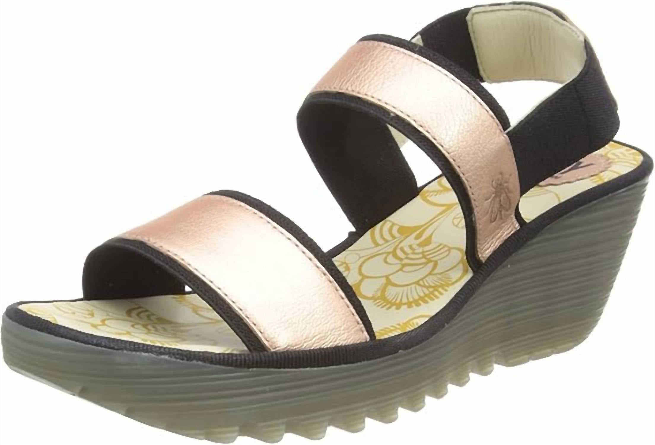 Fly London - Women's Yaco Wedge Sandals