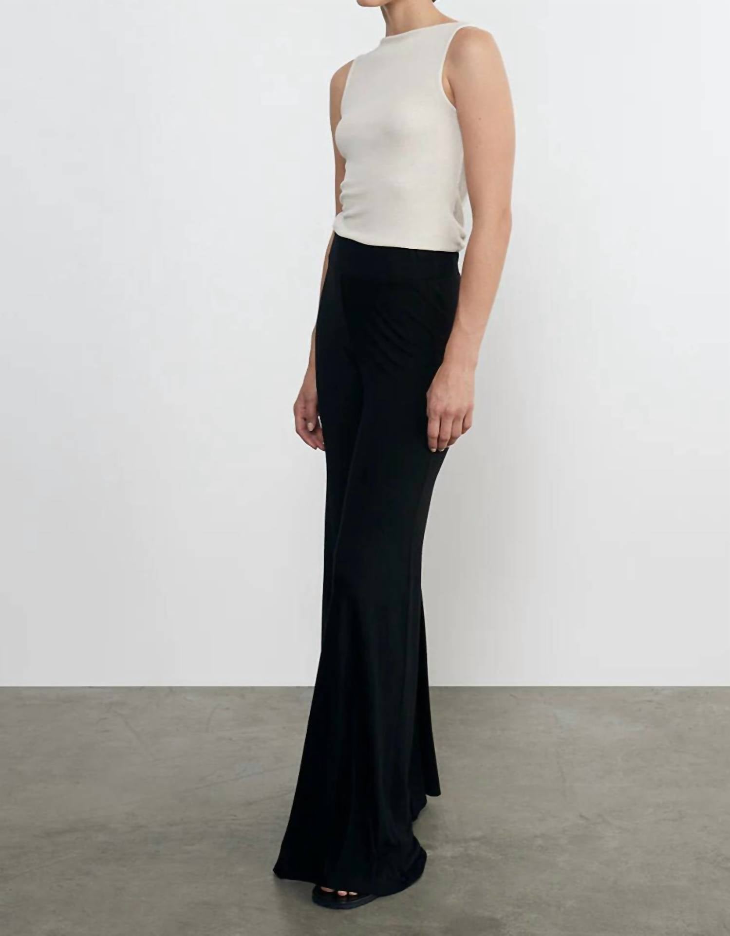 Enza Costa - Silk Knit Sleeveless Boatneck Top