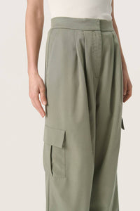 Soaked In Luxury - Kellie High Waist Cargo Trousers