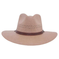 American Hat Makers - Light Vented Sun Straw Hat Barcelona
