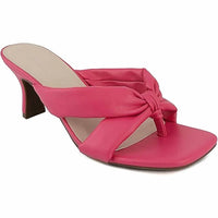 London Fog - Women's Slide On Louelle Dress Sandals