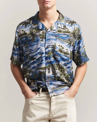 Rrl - Hawaiian Print Camp Shirt