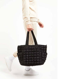 Sol And Selene - Women's Dreamer Quilted Nylon Tote Bag