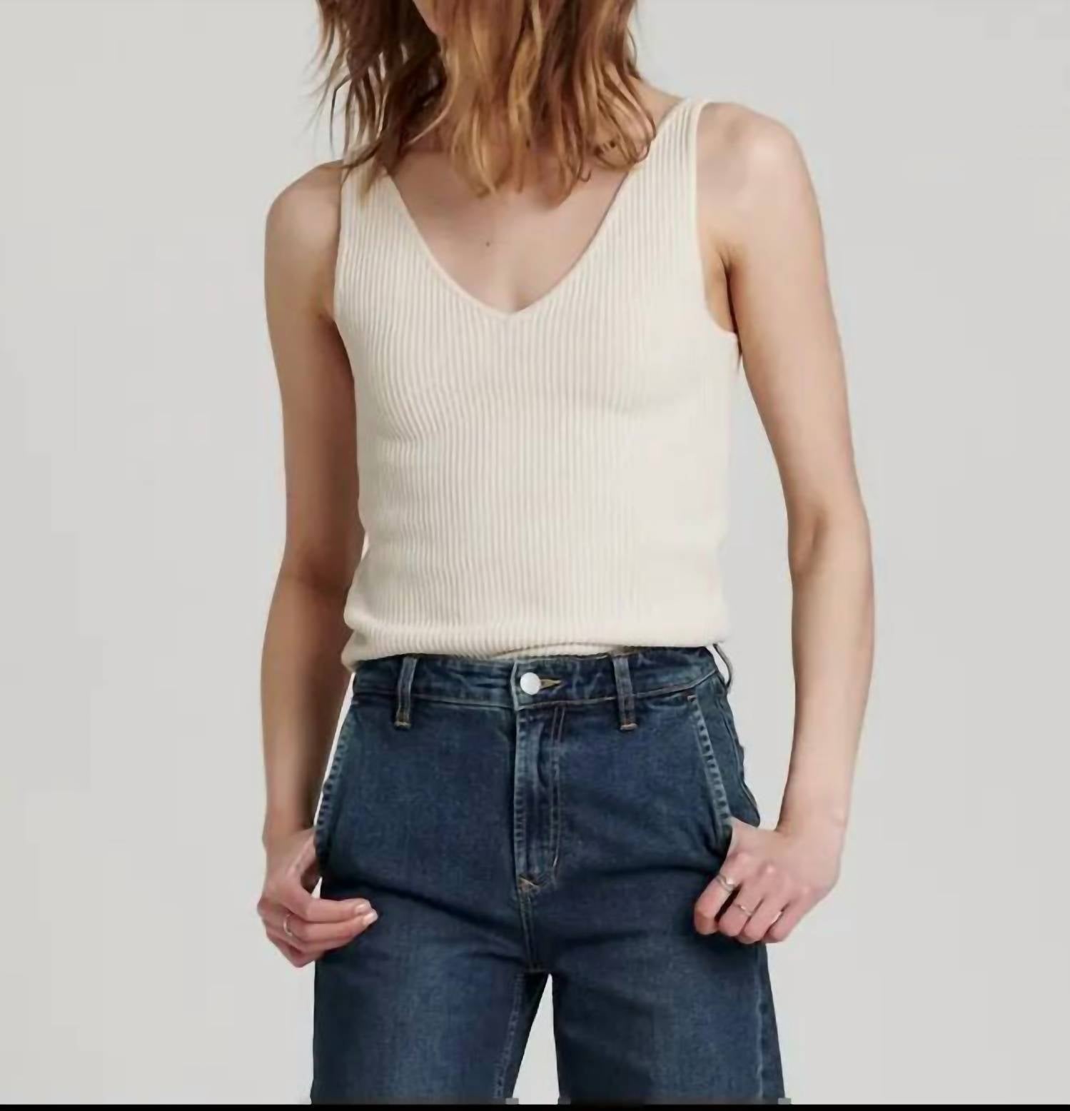 Another Love - Noa Ribbed Tank