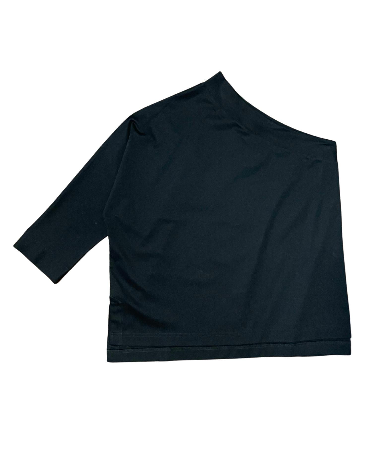 Cotton Asymmetrical Tee