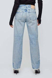 Moussy - Wildwood Low-rise Straight Jeans