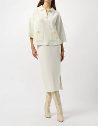 Joseph Ribkoff - Sweater Knit Boxy Pullover Top