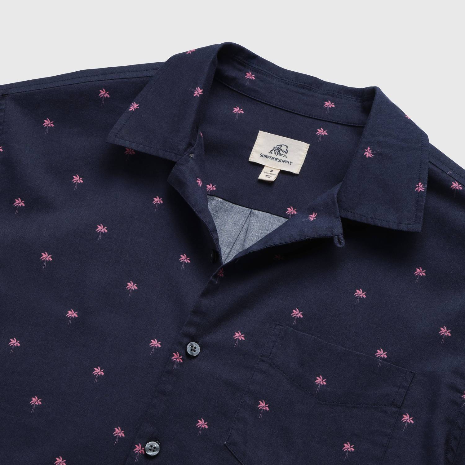 Surfside Supply - Men's Mariner Printed Camp Collar Shirt