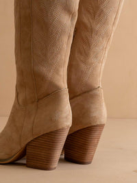 Oasis Society - Women's Knee High Cowboy Western Boots