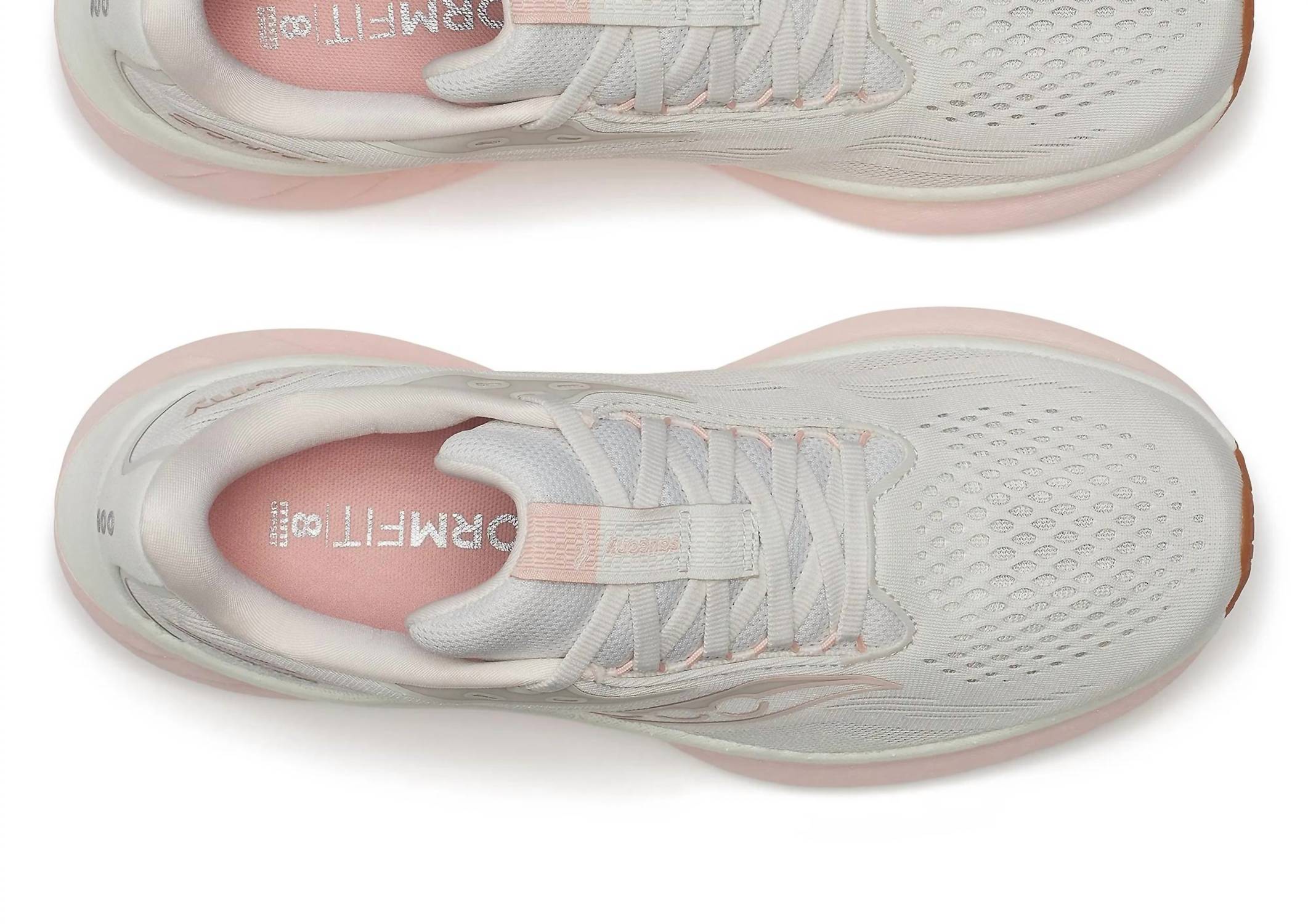 SAUCONY Women's Ride 18 Shoe in quartz peony quartz pivonie - women's shoe - view 4