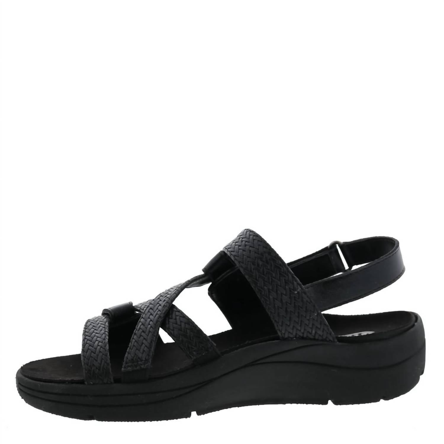 DREW Women's Serenity Sandal in black combo - women's sandal