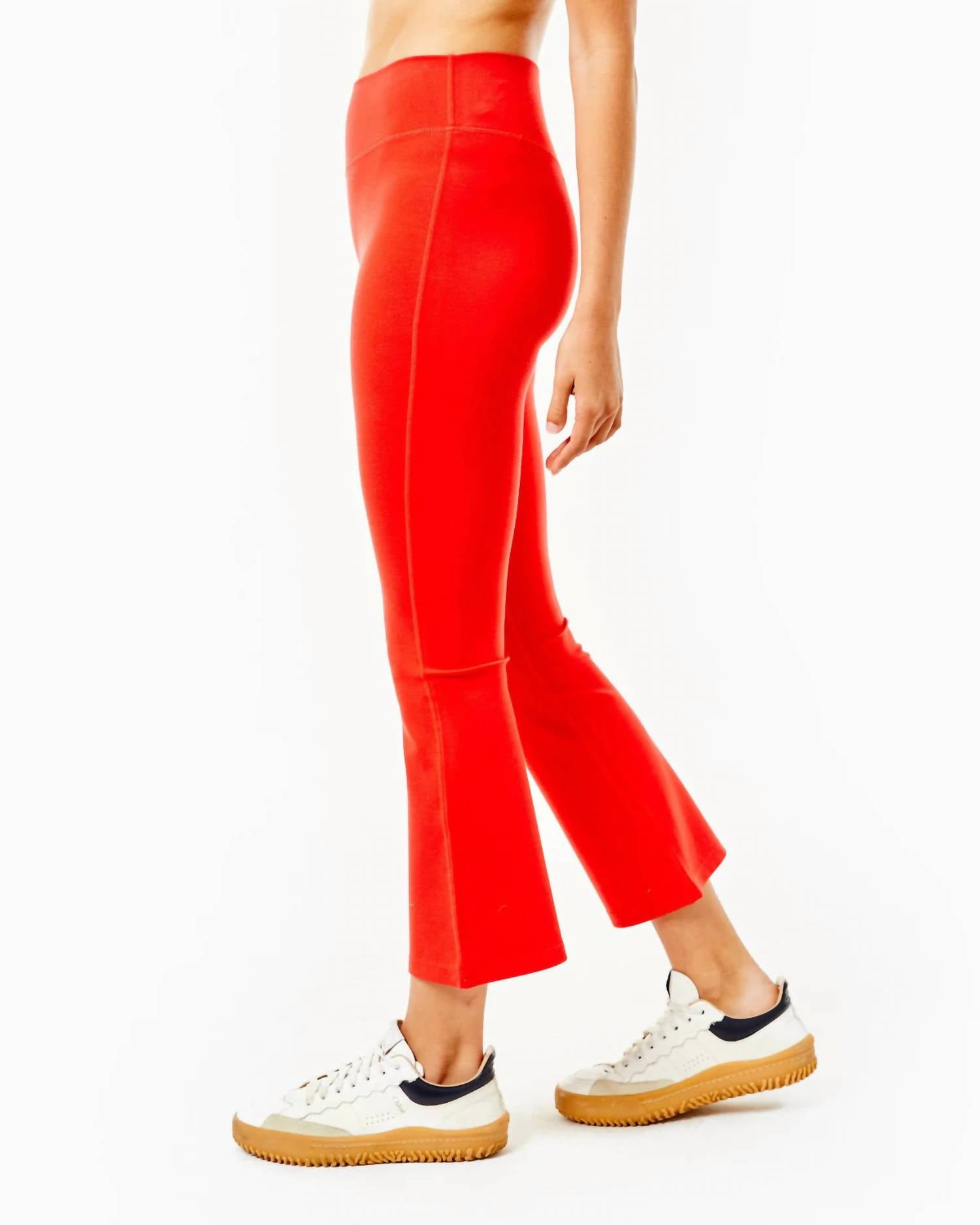ADDISON BAY Women's University Pants in poppy - women's pants - detail view