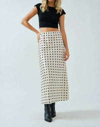 Spice Alley - Dotty Midi Skirt