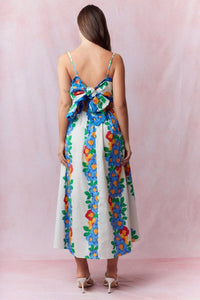 Peach Love - Hadley Floral Maxi Dress