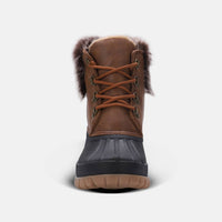 Lamo Women's Brielle Lace Up Boot in waxed chestnut - women's shoe - view 5