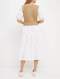 Swati Cable Knit Dress