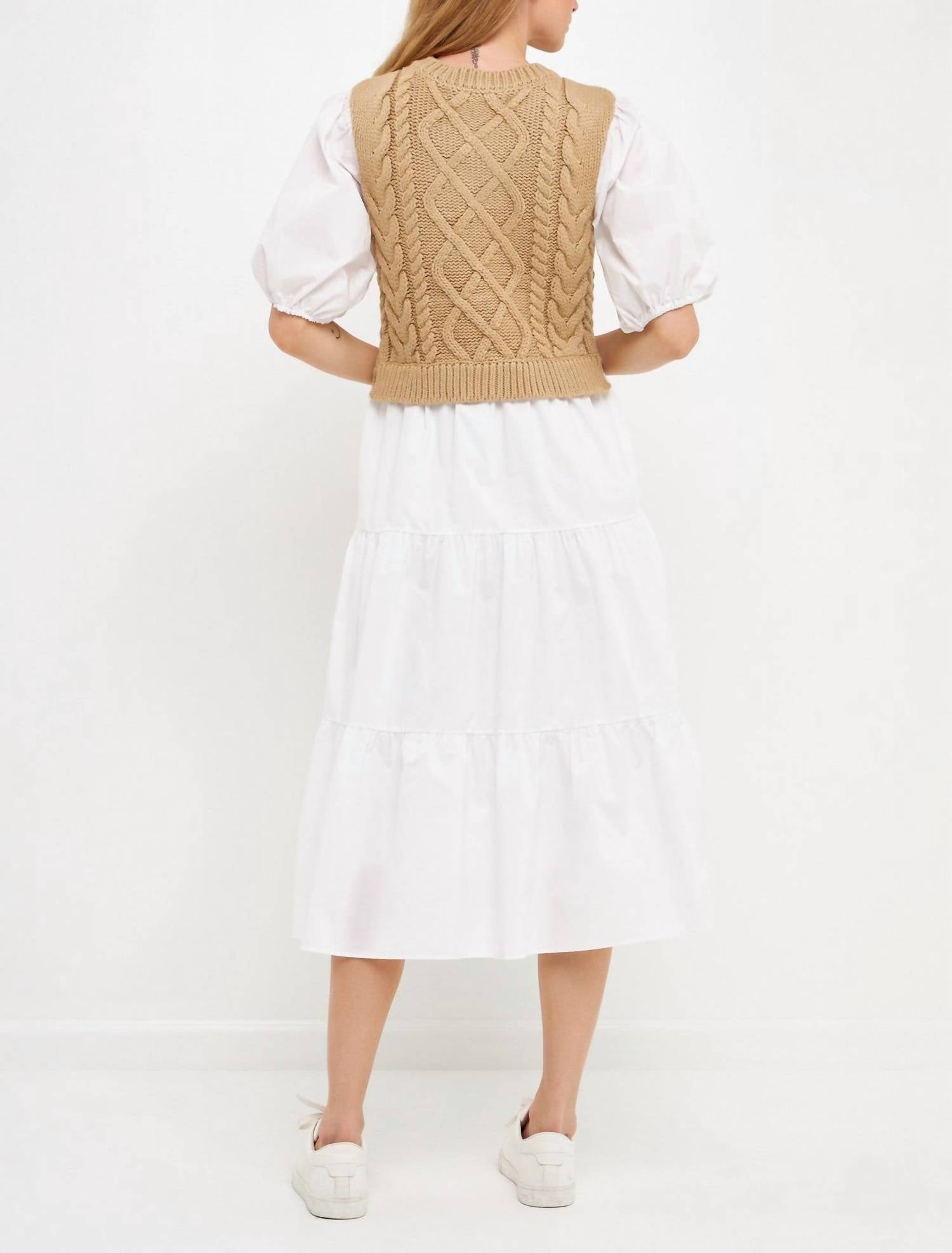 Swati Cable Knit Dress