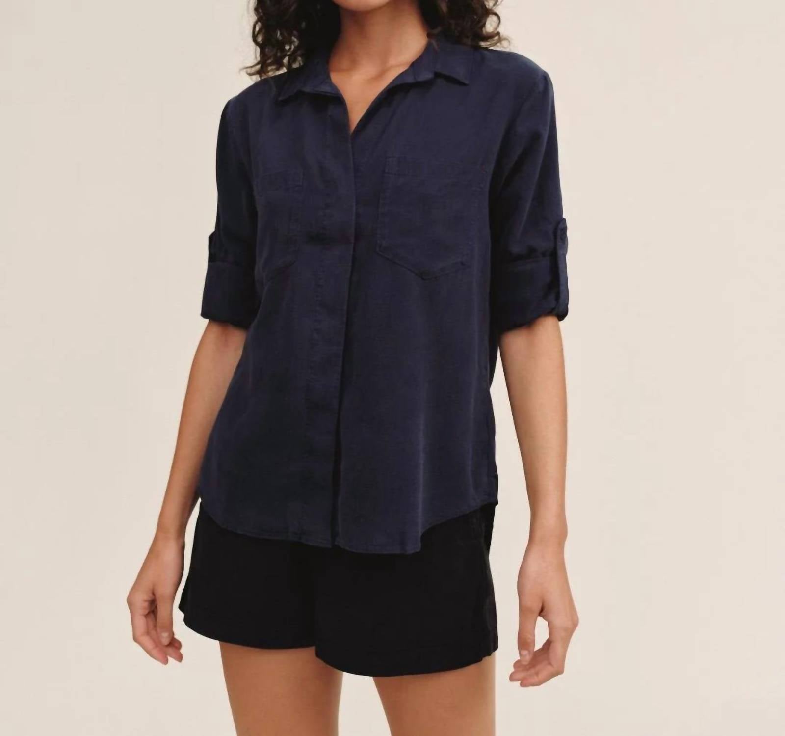 Bella Dahl - Split Back Button Down Shirt