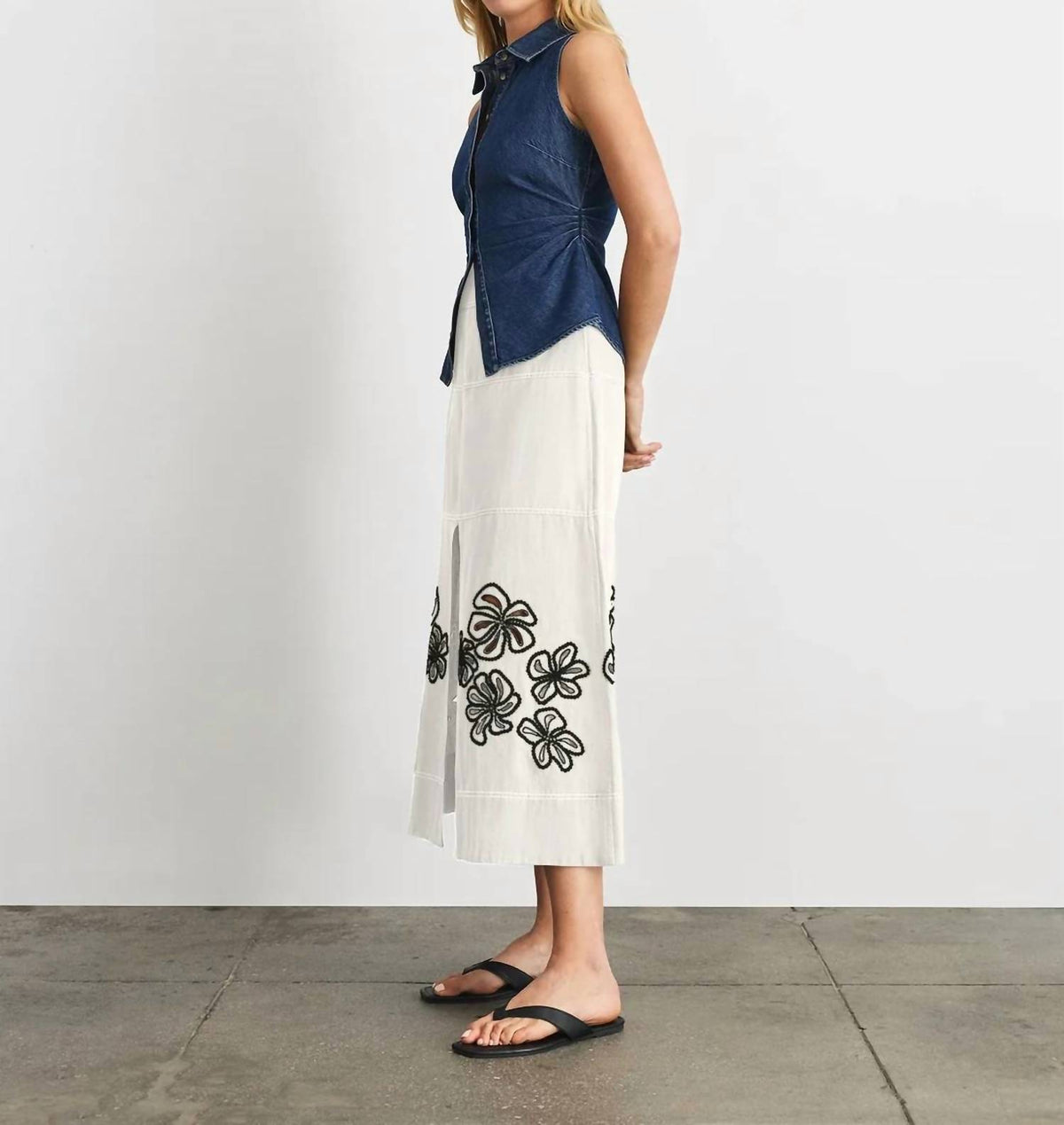 Tanya Taylor - Hanelle Denim Top