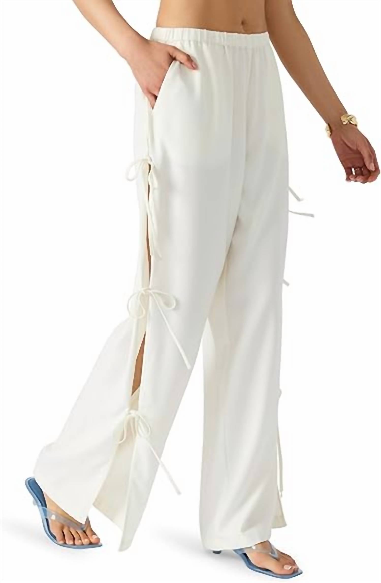 STEVE MADDEN Freddie Casual Pants - women's pants - detail view