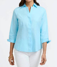 Foxcroft - Taylor 3/4 Sleeve Top