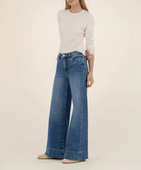 KUT FROM THE KLOTH Maya High Rise Jeans in amusement - women's jeans - detail view