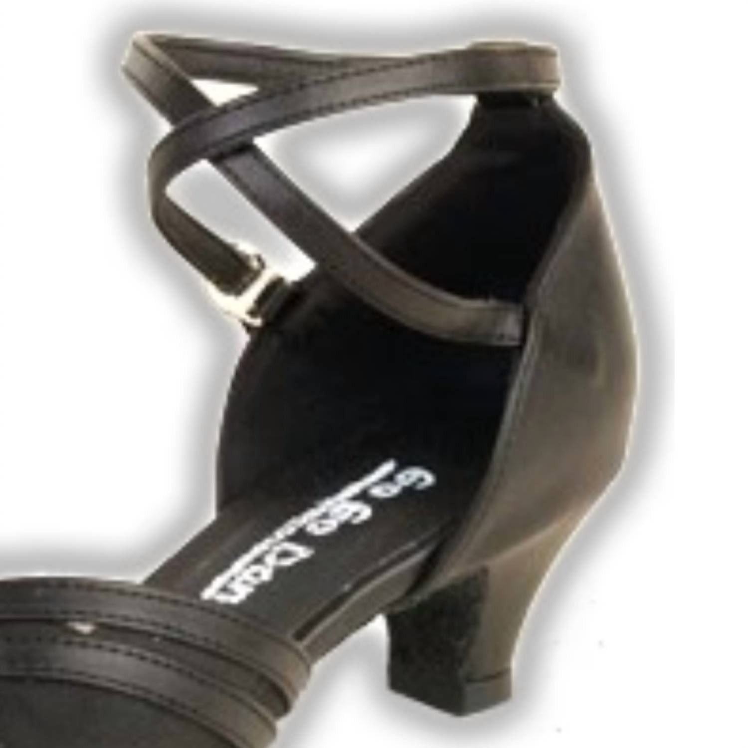 Go Go Dance - Women's Harper 1.3" Thick Heel Latin Ballroom Sandal