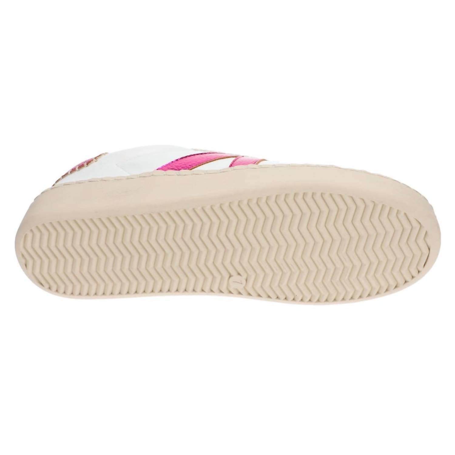 Corkys Footwear Women's Friend Zone Sneaker in white pink - women's sneaker - view 4