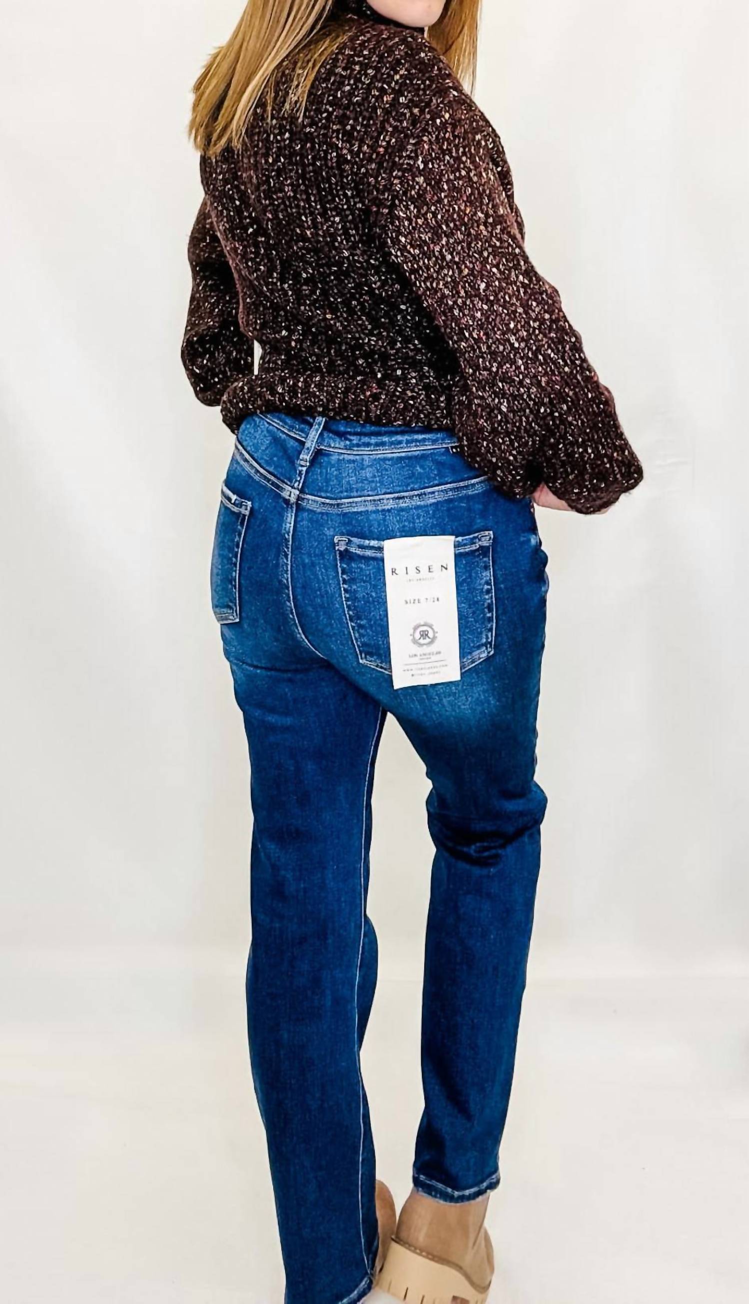 Tribal - Cassia Funnel Neck Sweater