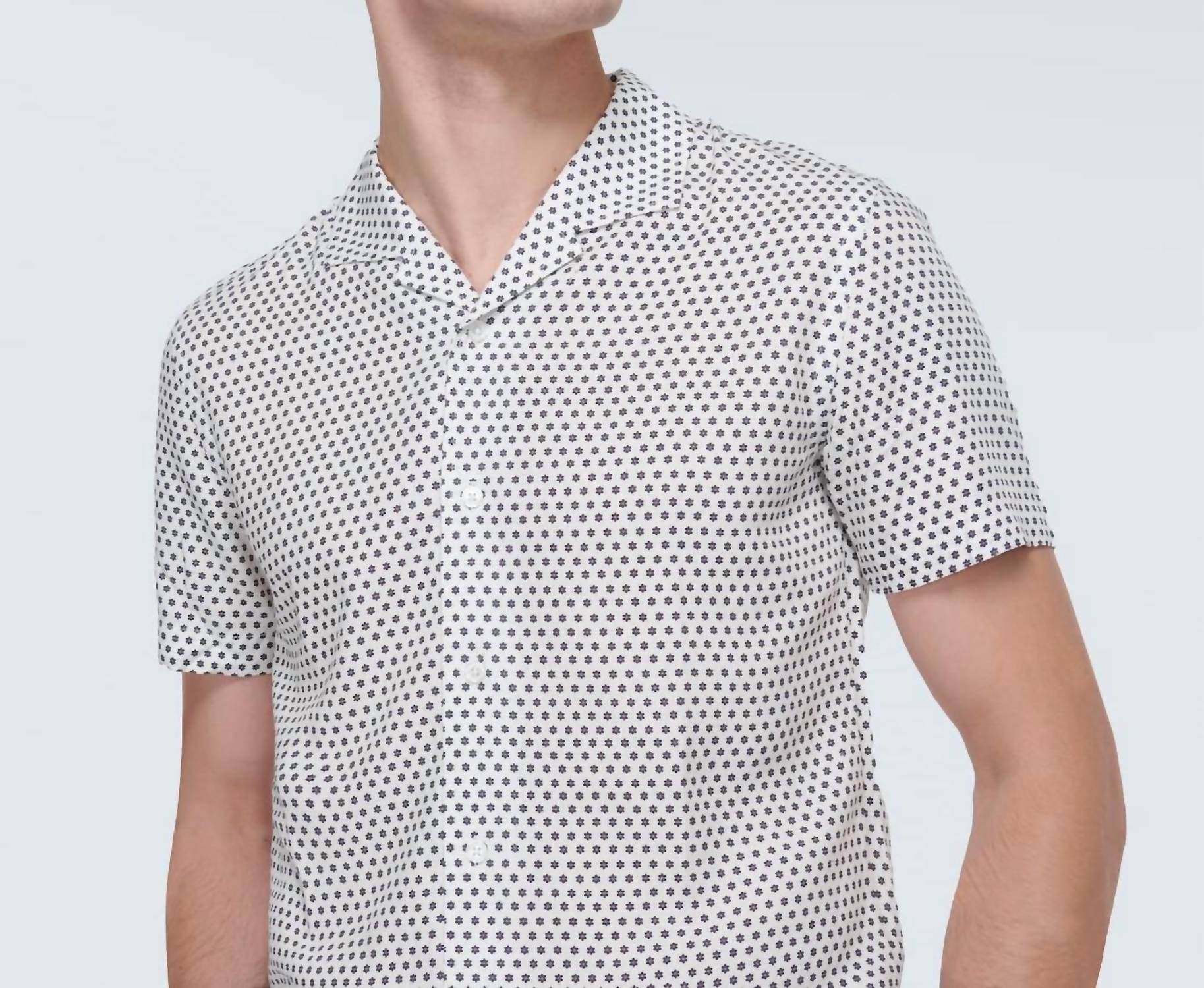 Orlebar Brown - Hibbert Floral Bowling Shirt