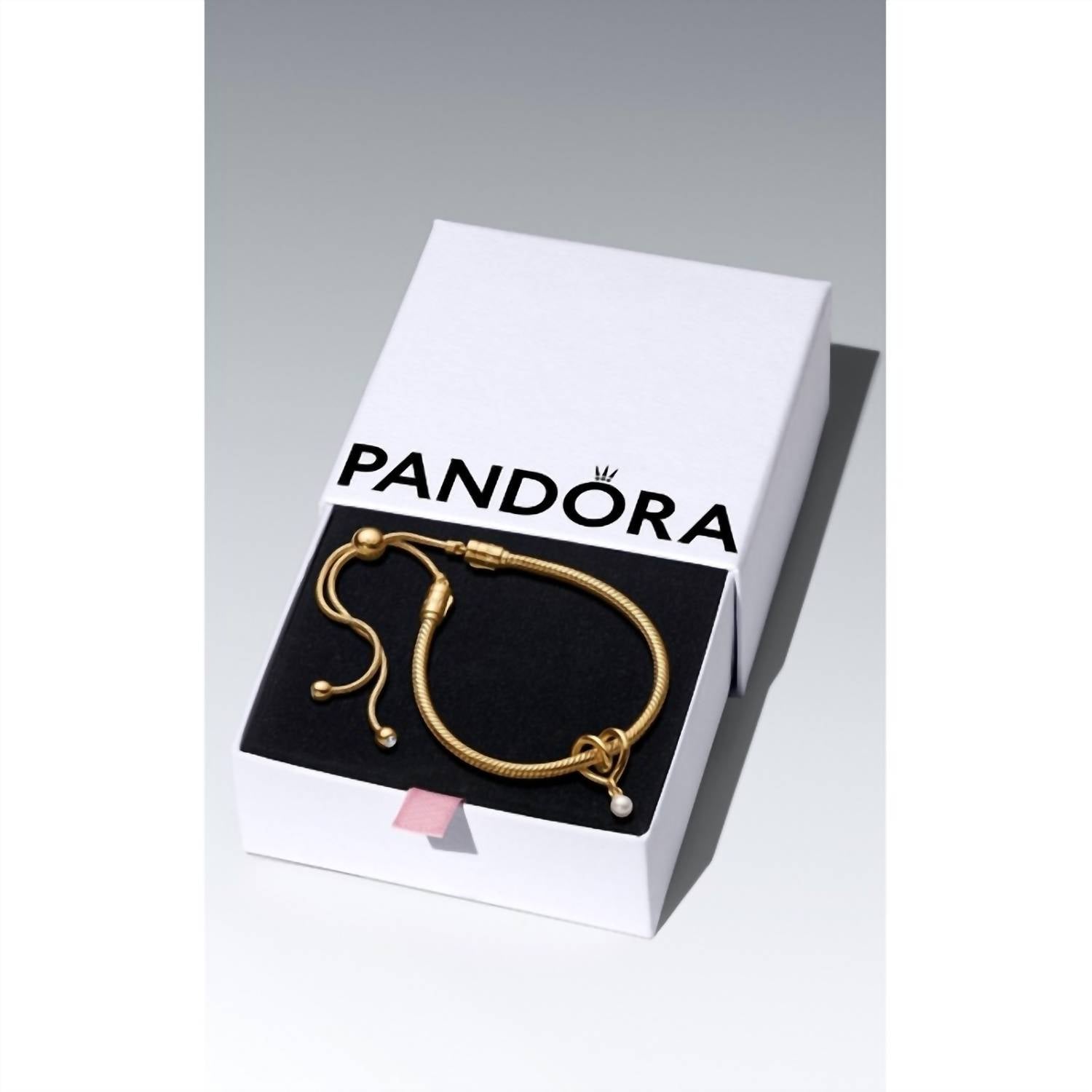 Pandora - Golden Heart Bracelet Gift Set