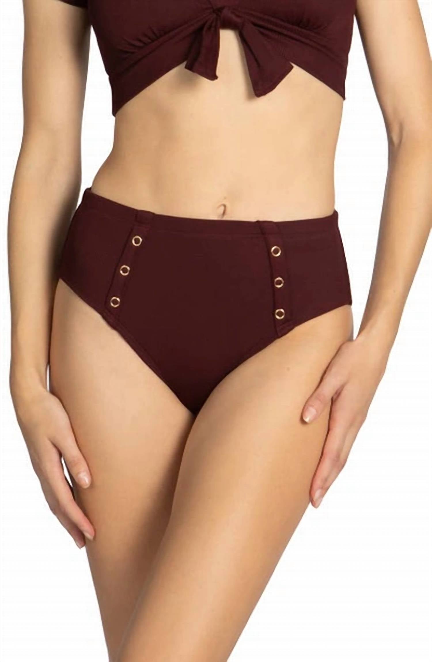 Robin Piccone - Women's Amy High Waist Bottom