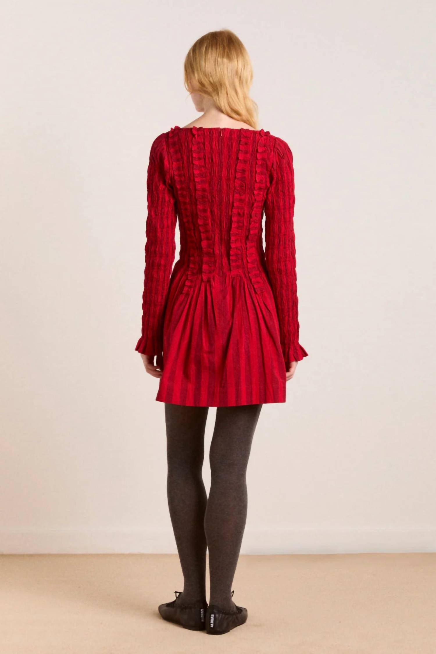 Damson Madder - Raphaela Mini Dress