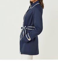 Lilly Pulitzer Dianne Long Sleeve Jacket in true navy - women's jacket - view 4