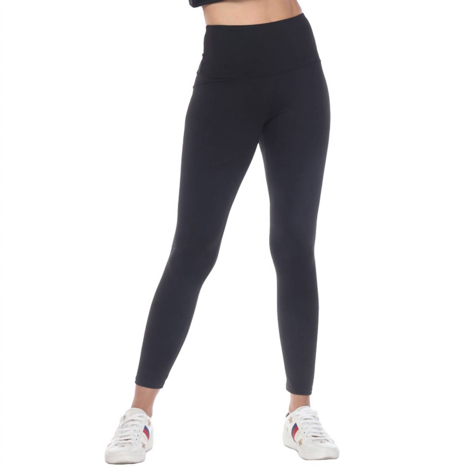 GOLDHAUS High Rise Leggings in black - women's pants