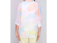 Charlie B - Printed Chiffon Blouse