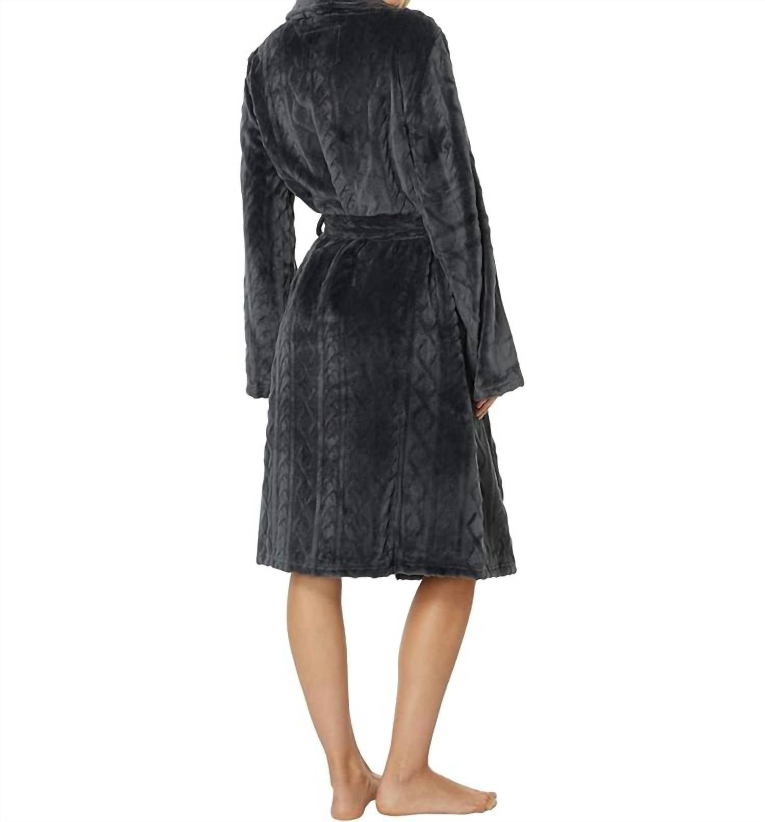 Pj Salvage - Cable Knit Plush Robe