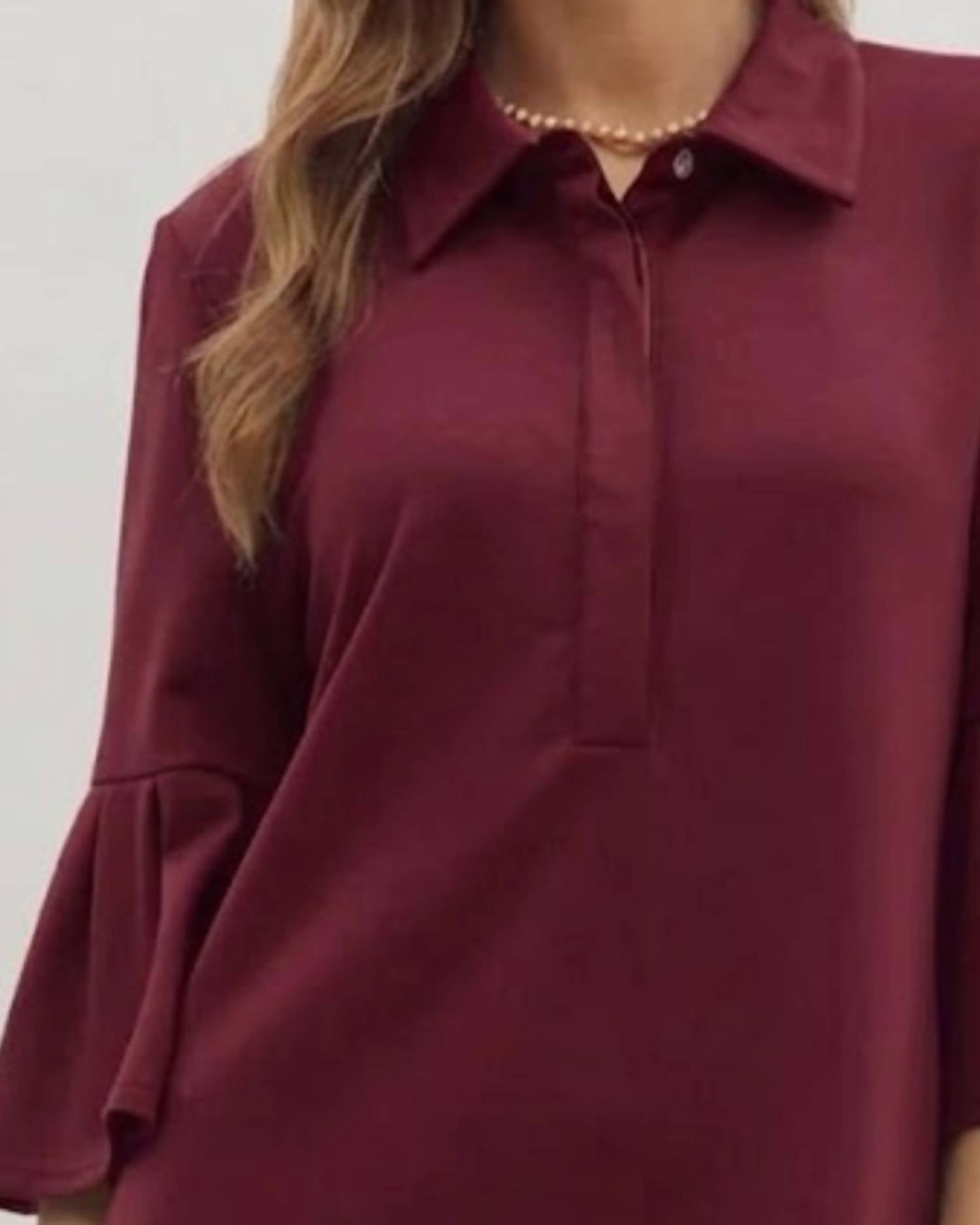 Entro - Bell Sleeve Mini Dress
