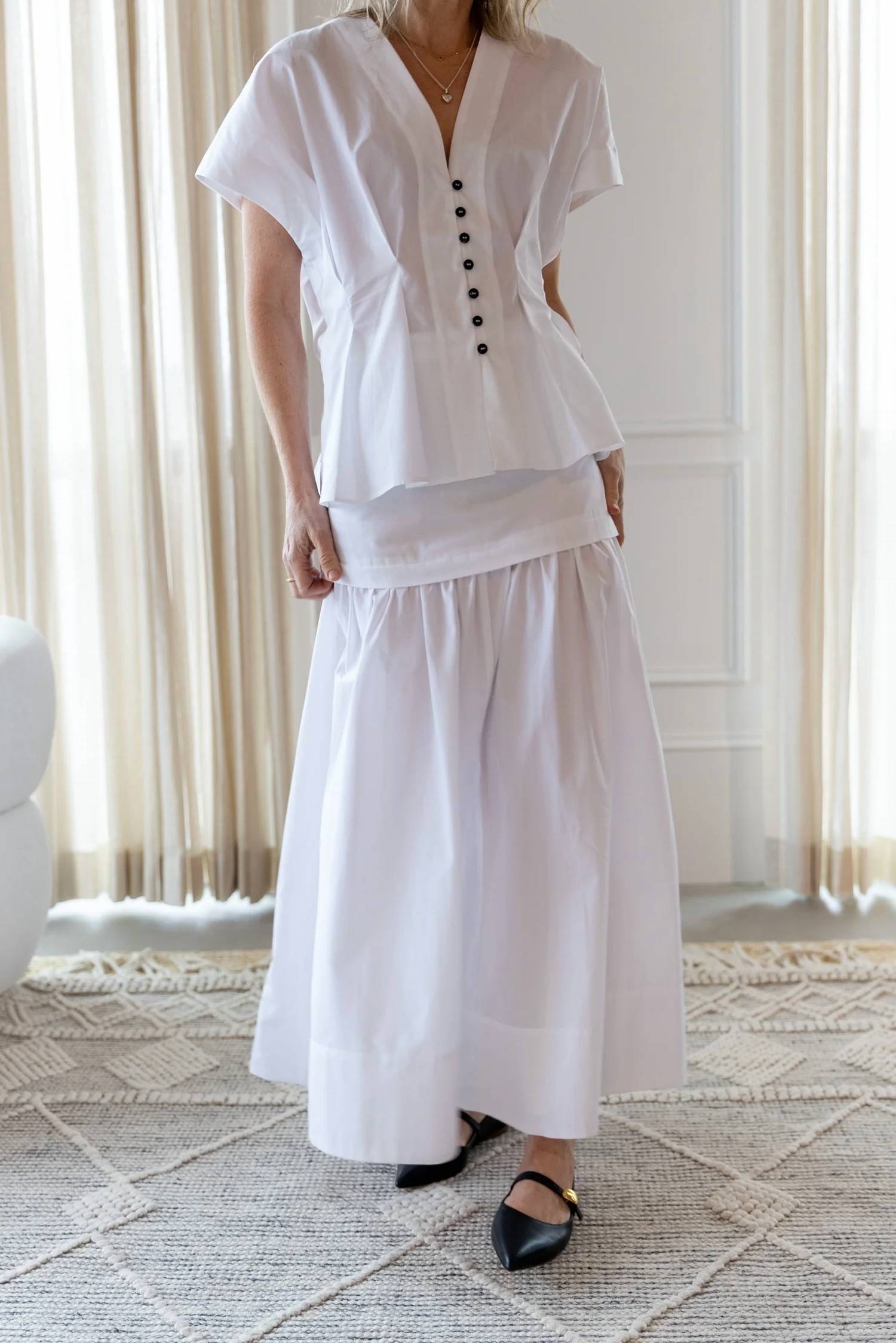 House Of Dagmar - Cotton Maxi Skirt
