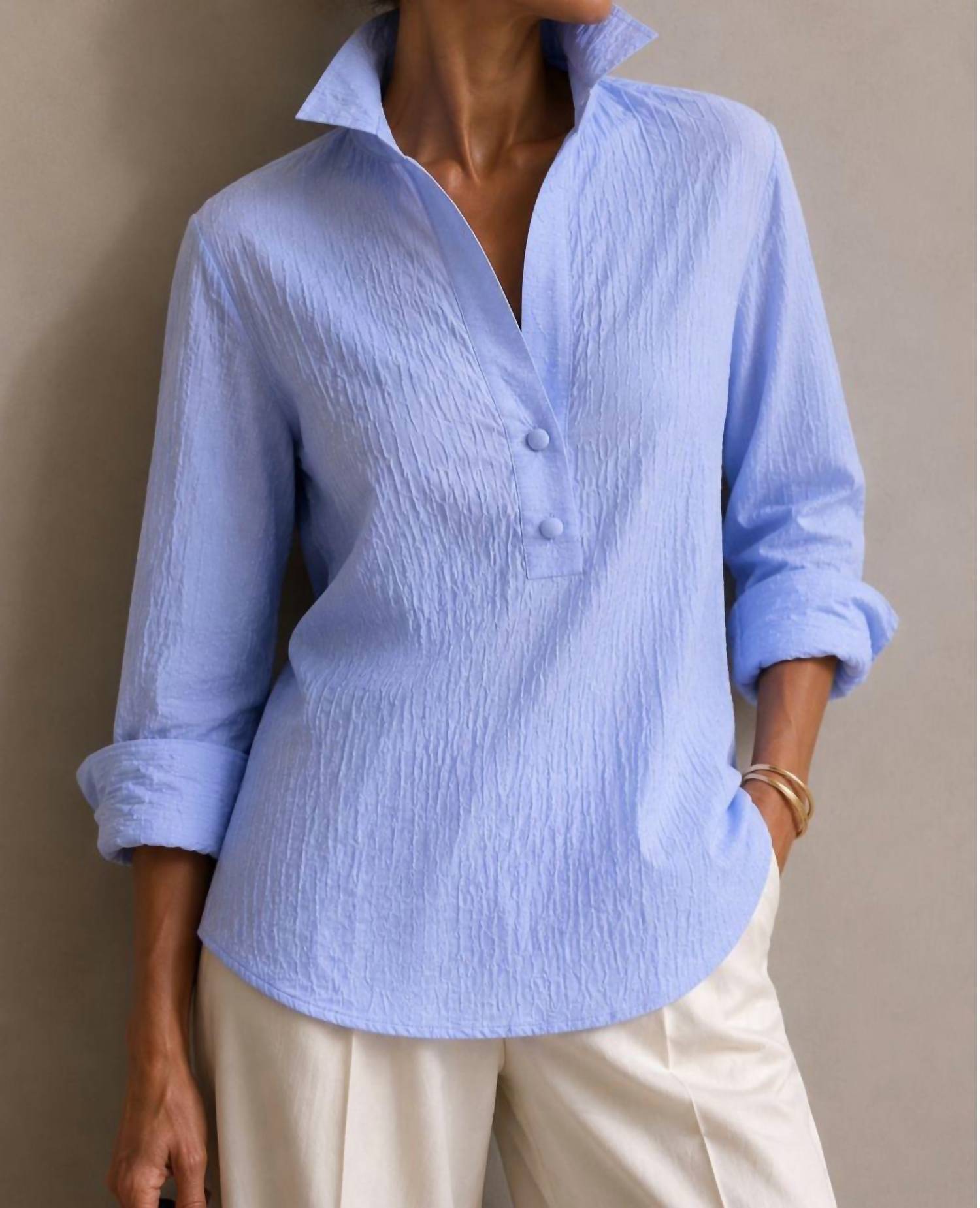 J'Envie/Eli - Delphine Collared Blouse