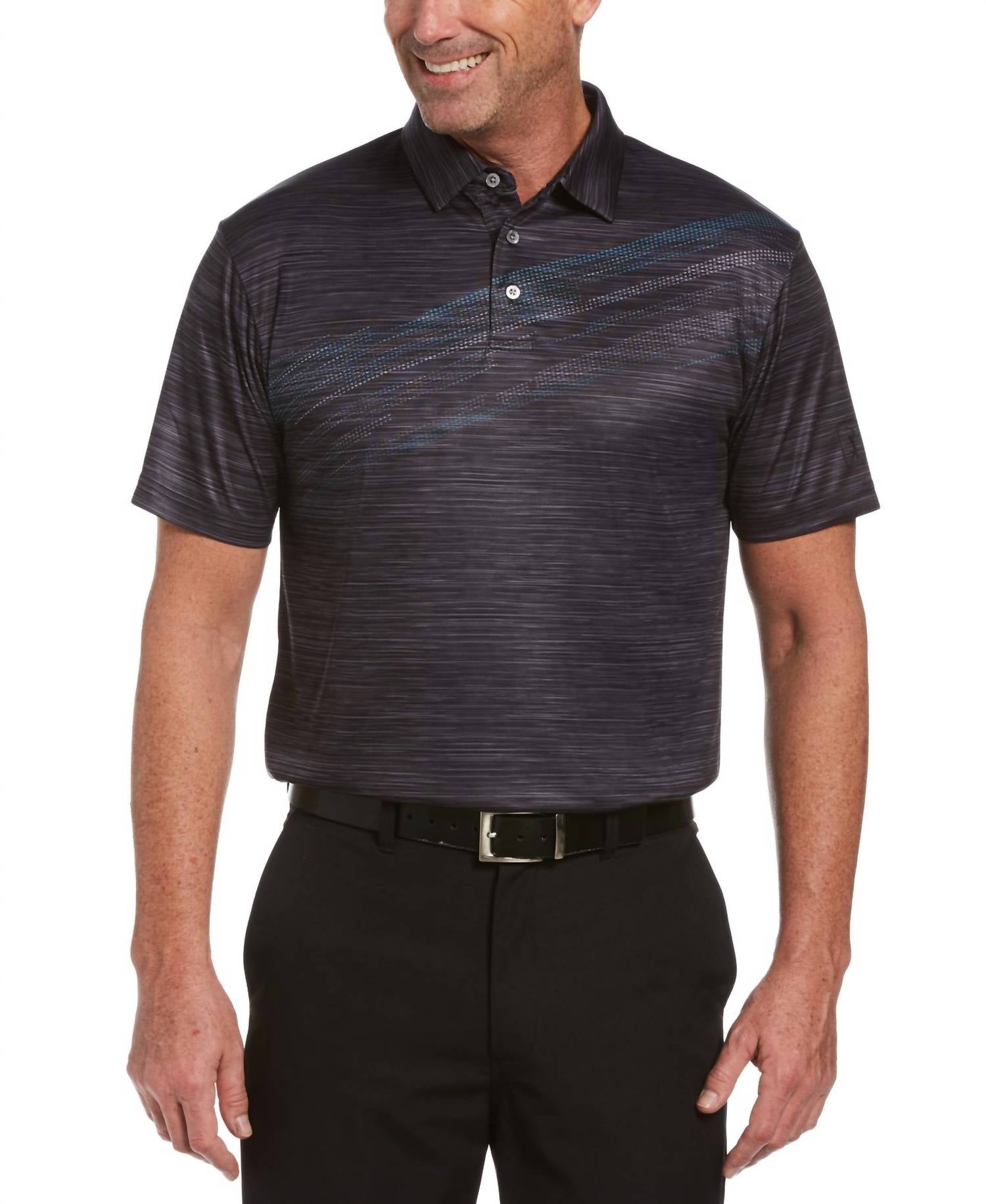 Pga Tour - Textured Polo Shirt