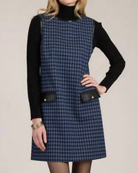 Tyler Boe - Kirtly Houndstooth Knit Jumper
