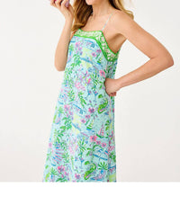 Lilly Pulitzer - Amalfi Silk Maxi Slip Dress