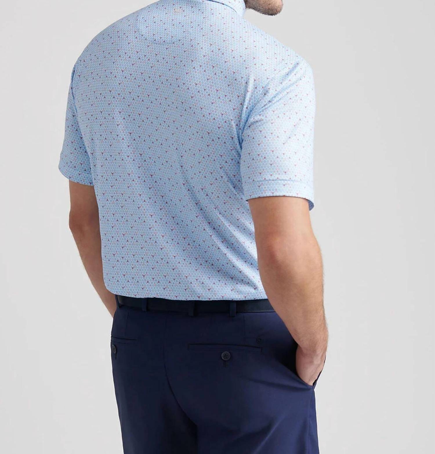 Peter Millar - Costanzo Geo Performance Jersey Polo Shirt