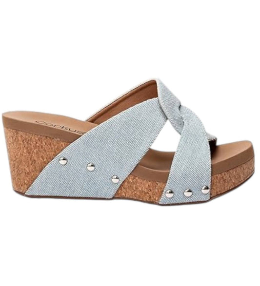 Corkys Footwear - Women's Bonny Light Blue Denim