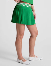 Beyond Yoga - If You Pleats Tipped Elastic Mini Skirt