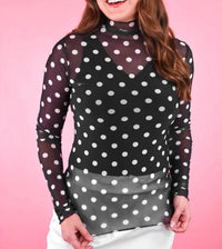 Jess Lea - Keigan Mesh Top