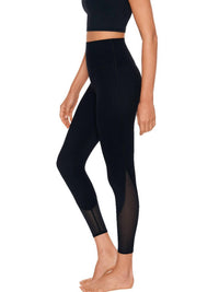 Miraclesuit Sport Mesh Performance Leggings in black - women's pants - detail view